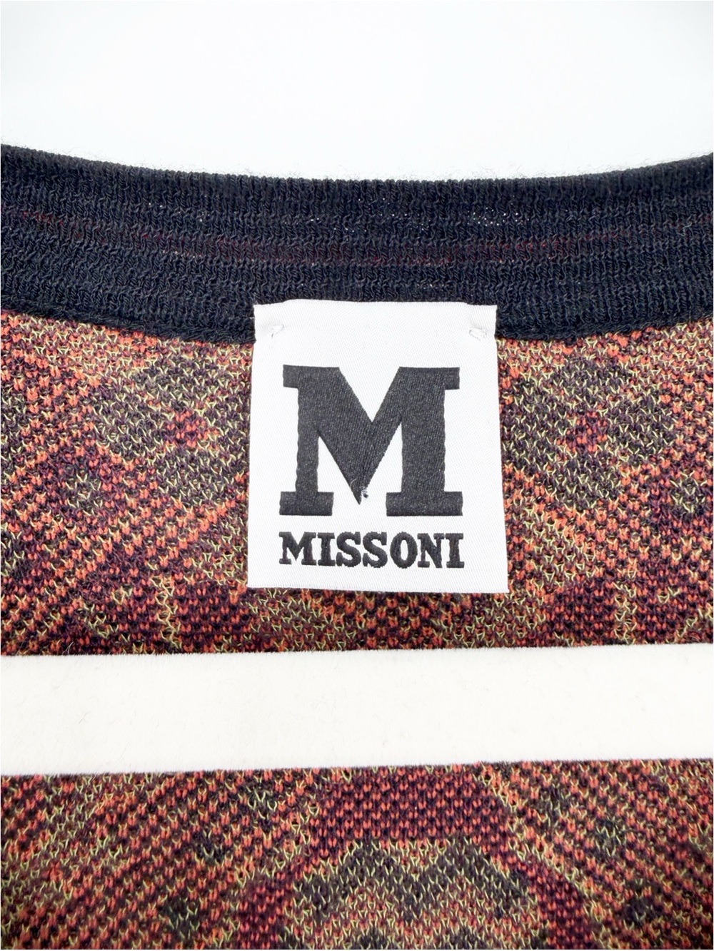 M Missoni Brown Floral Knit Midi Dress Small - Picture 3 of 11